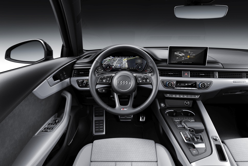 Audi a4 b9 салон
